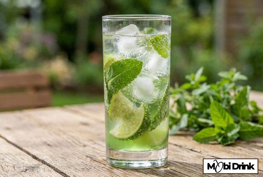 Mojito z absyntem limonką i miętą