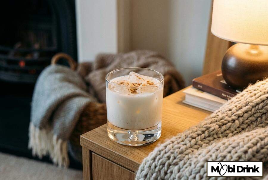 Prosty drink Amaretto z mlekiem