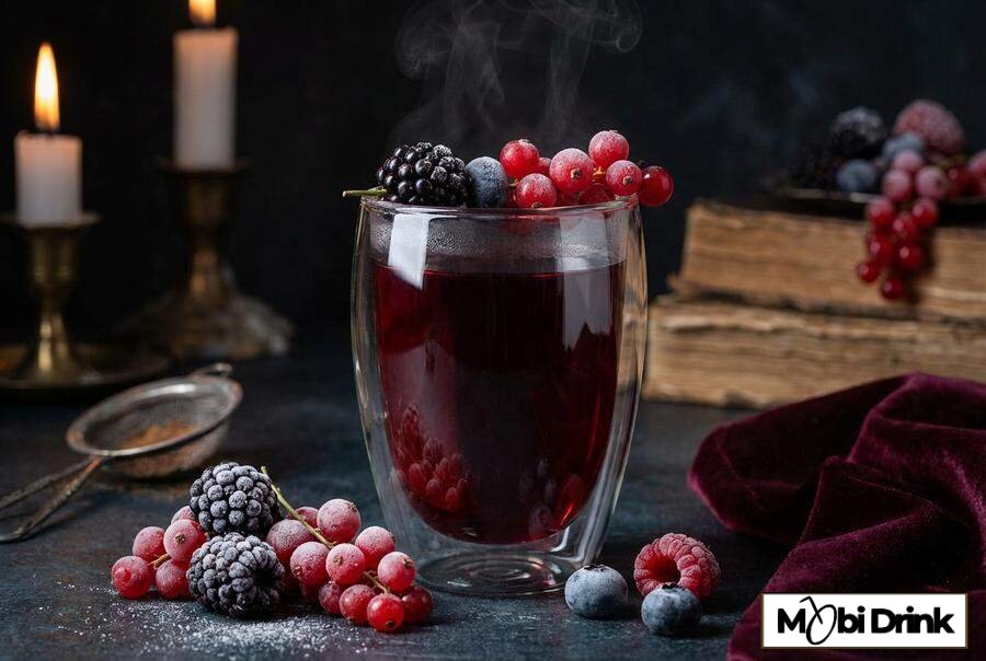 Gorący drink Ava z aronią