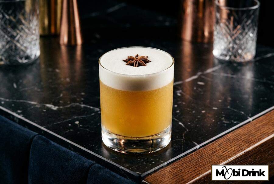 Koktajl Sour na bazie Bacardi Spiced