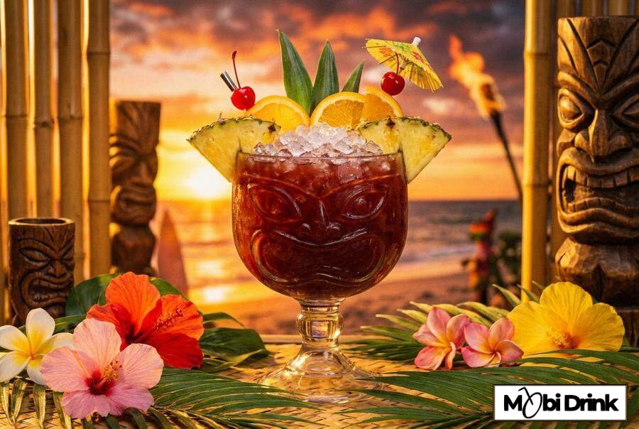 Tropikalny drink Bahama Mama