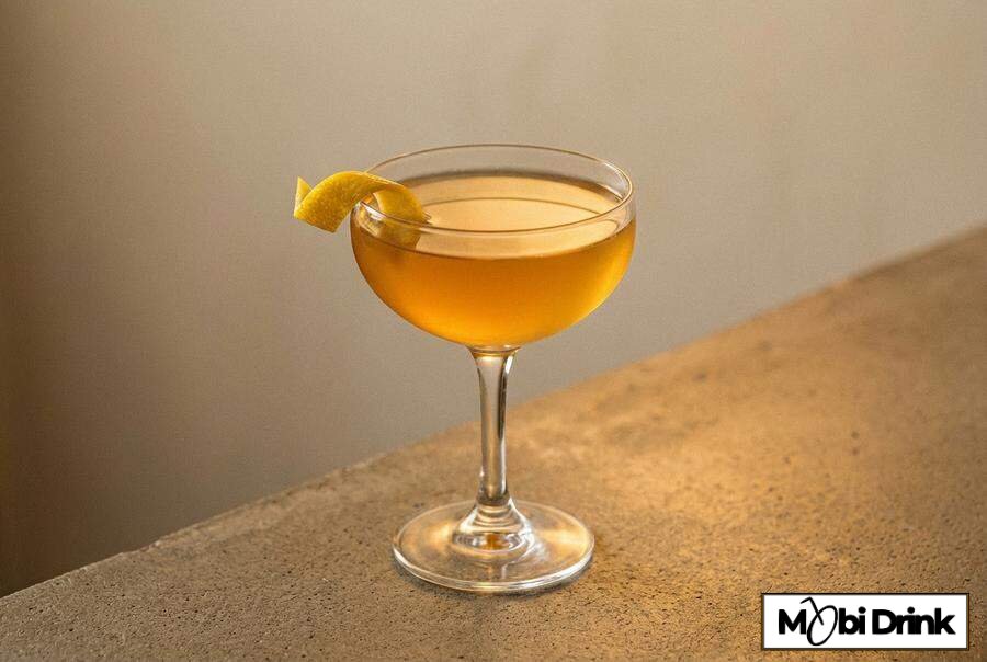 Miodowy drink Bees Knees z ginem