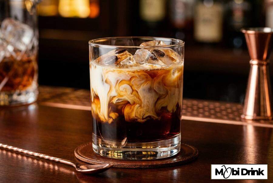 Drink Biały Rosjanin ze śmietanką