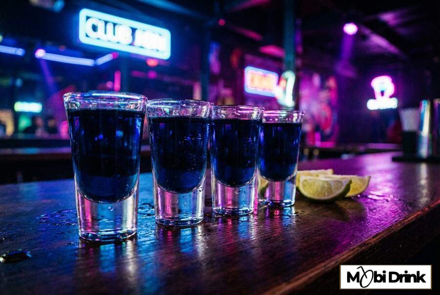 Shot Blue Kamikaze z limonką