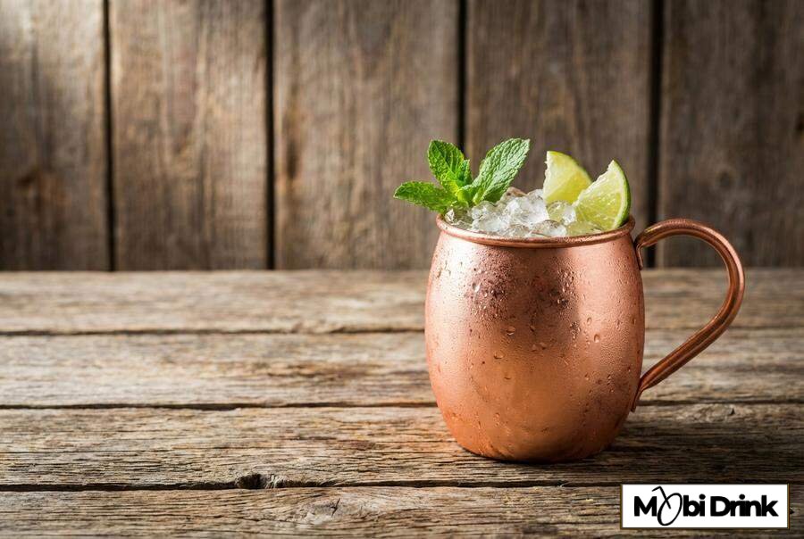 Bohemian Mule w miedzianym kubku