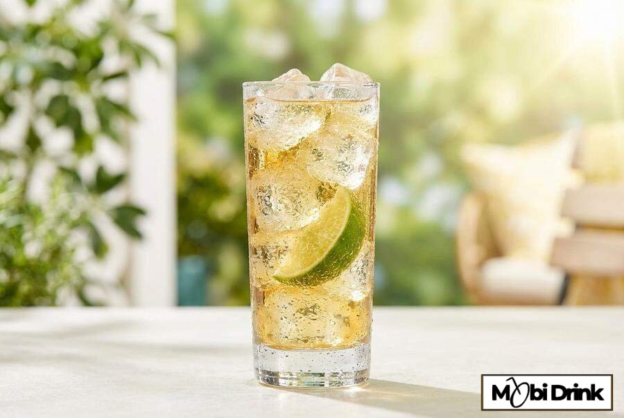 Prosty drink z whisky i lemoniadą