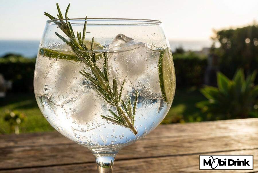 Prosty drink Cachaça Tonic z limonką i tonikiem
