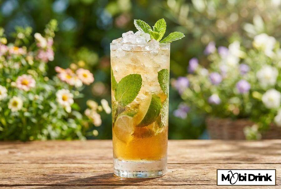 Orzeźwiający drink Choya Mojito z miętą