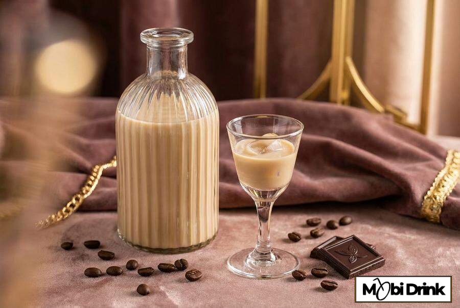 Kremowy likier mleczny z whisky i kawą