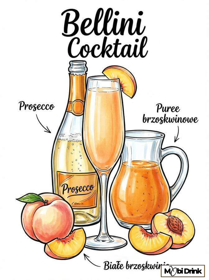Drink Bellini Cocktail