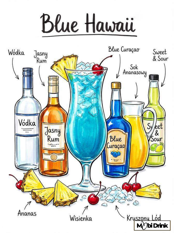 Drink Blue Hawaii