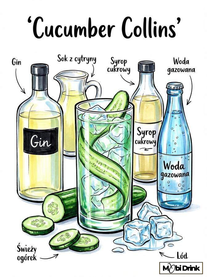 Drink Cucumber Collins