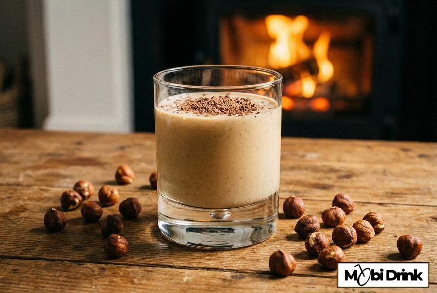 Kremowy drink Monte z orzechówką i mlekiem
