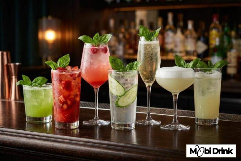 Drinki z Gin Basil