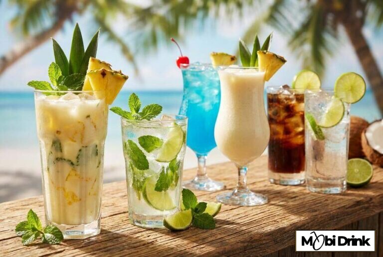 Drinki z kokosowym Bacardi