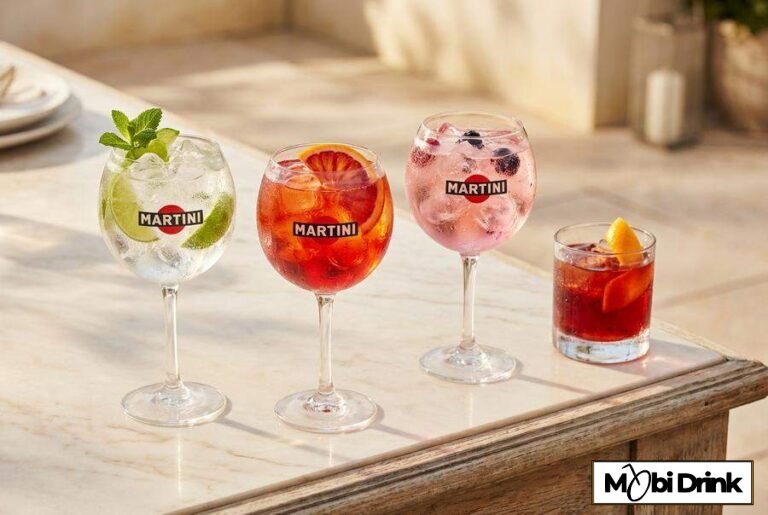 Drinki z prosecco i Martini