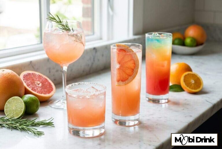 Drinki z wódką grejpfrutową