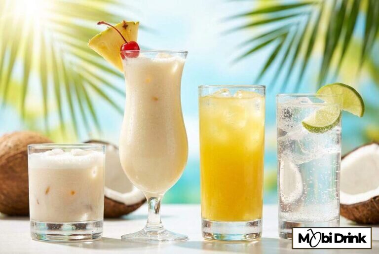 Drinki z wódką kokosową