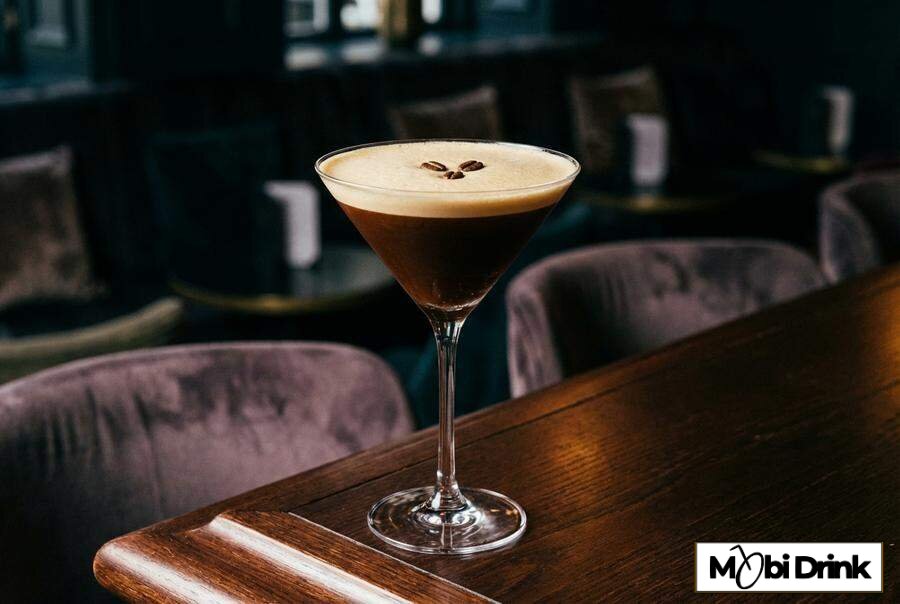 Espresso Martini z pianką z Thermomixa