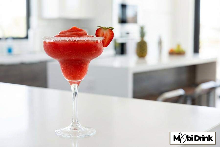 Mrożone truskawkowe daiquiri na wódce