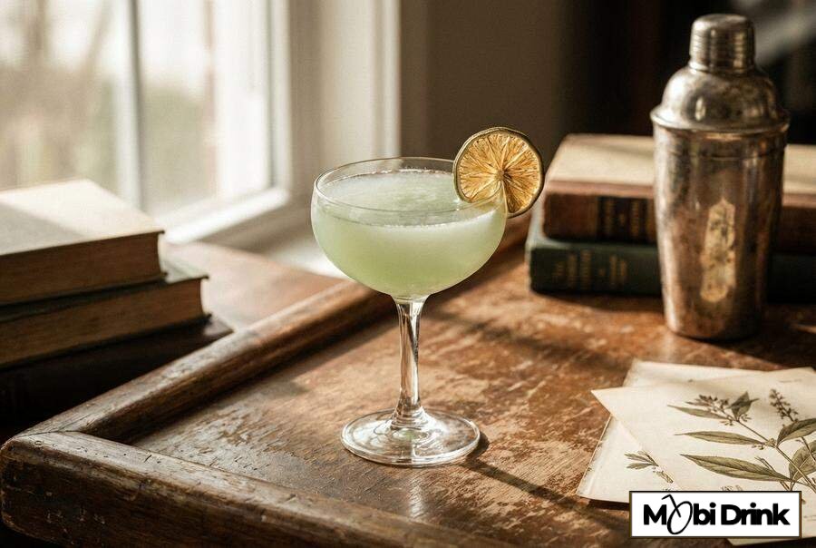 Koktajl Gimlet w kieliszku coupe
