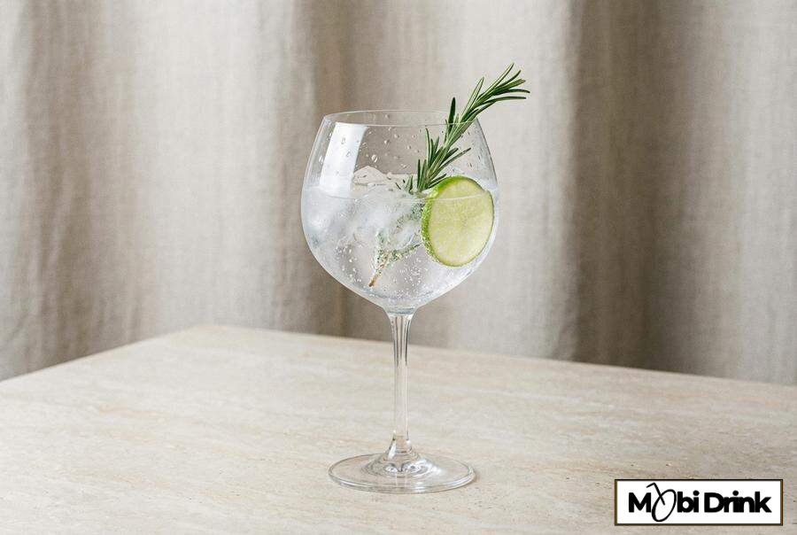 Gin z tonikiem i limonką