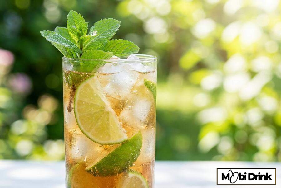 Orzeźwiający drink Hennessy z imbirem