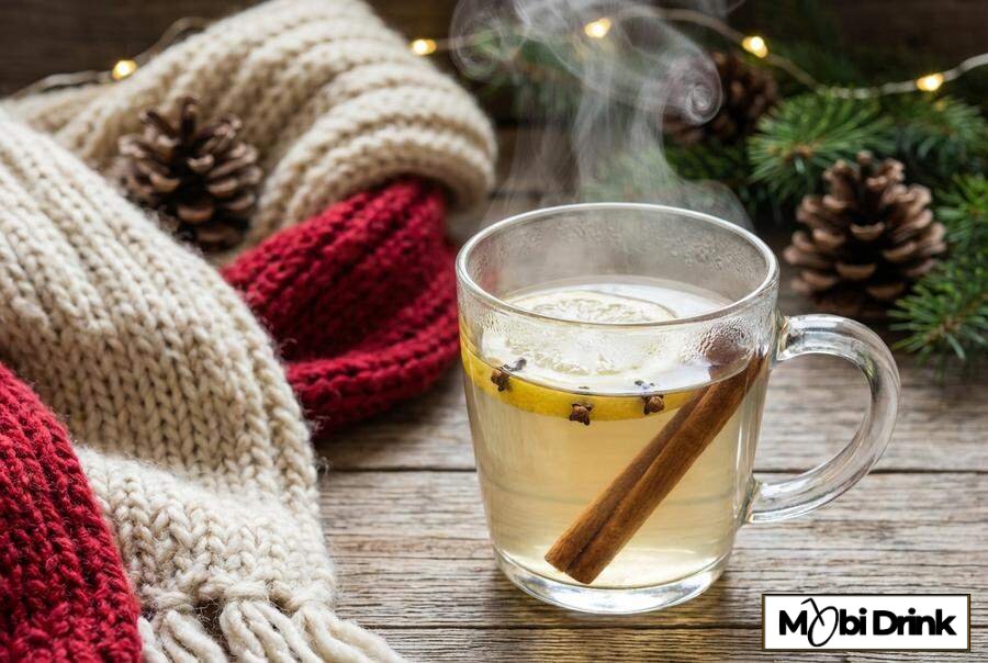 Rozgrzewający Hot Toddy z cytryną