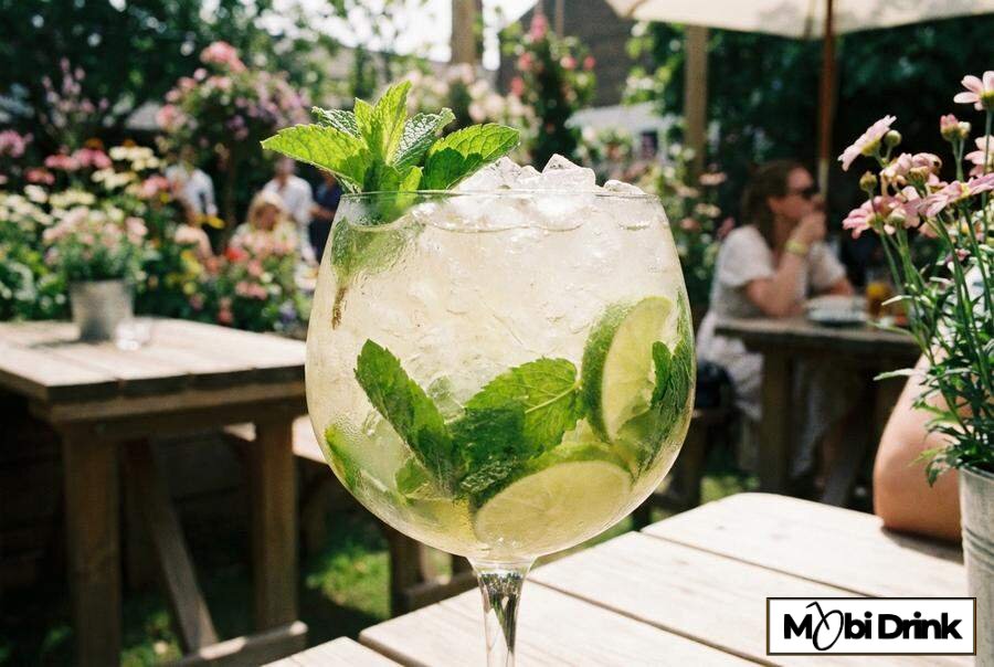 Orzeźwiający drink Hugo z miętą i limonką