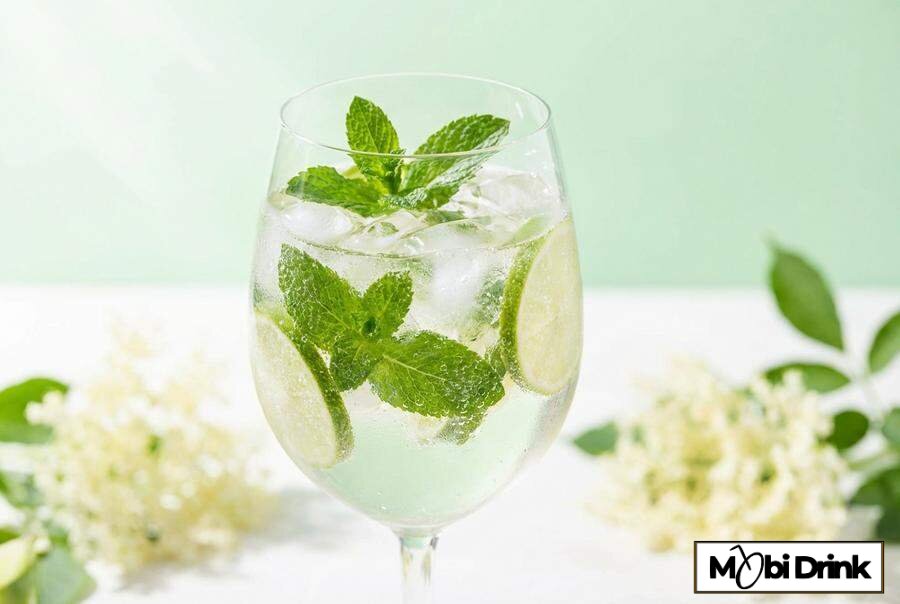 Orzeźwiający Hugo Spritz z miętą