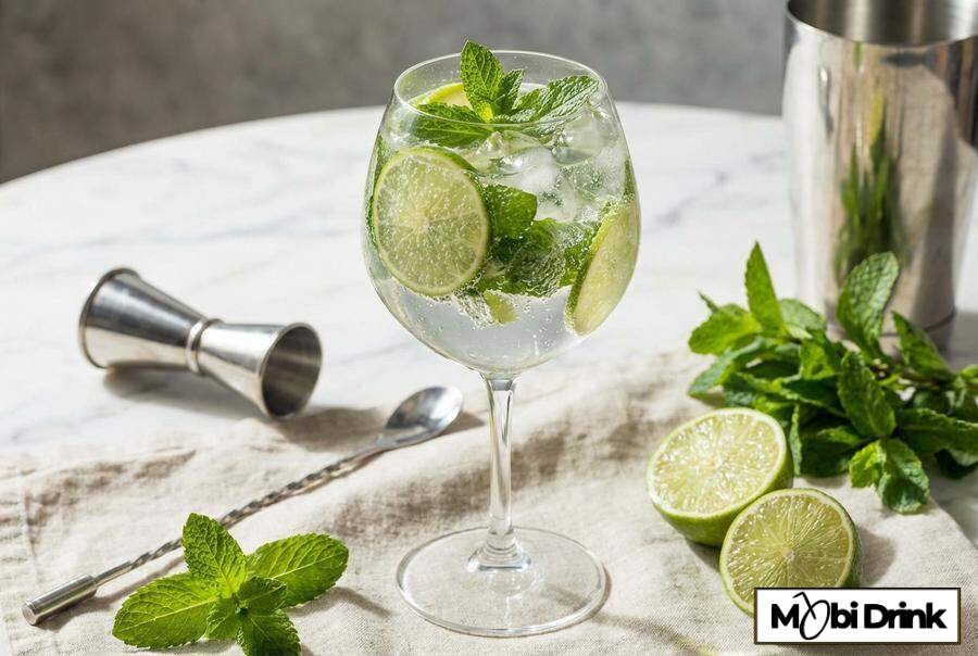 Orzeźwiający Hugo Spritz w wersji bezalkoholowej.