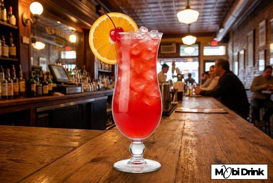Owocowy drink hurricane z marakują