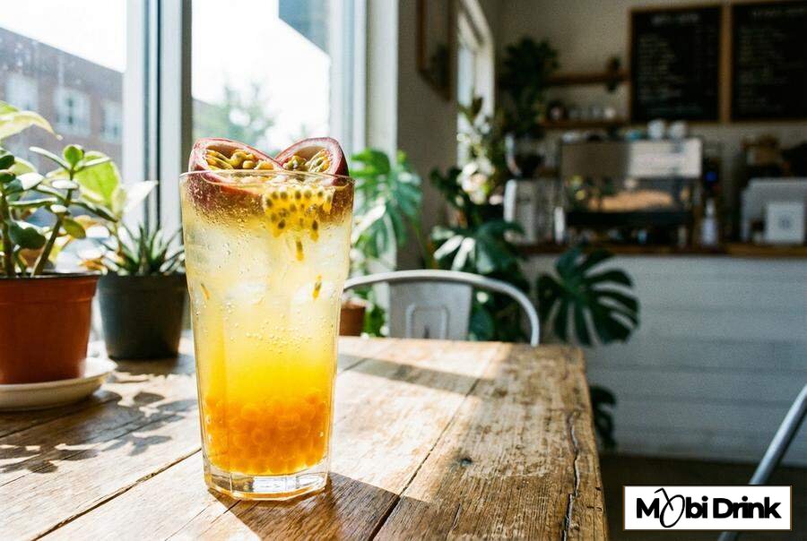 Egzotyczny drink Island Fusion Fizz