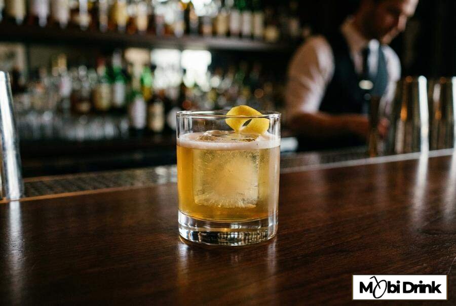 Koktajl Jack Fire Sour z pianką