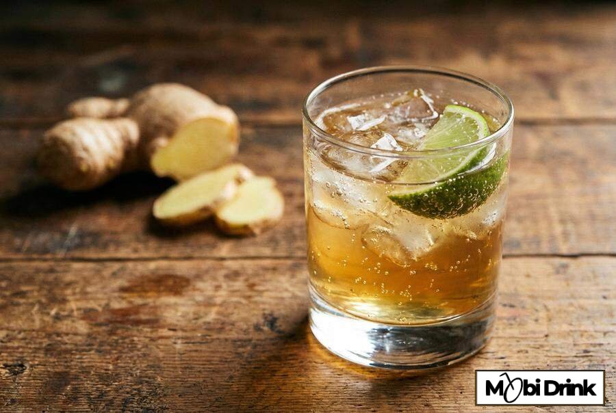 Orzeźwiający drink Jack Honey z imbirem