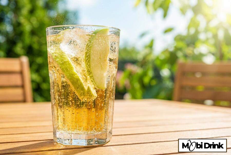 Orzeźwiający Jim Beam Apple Highball z jabłkiem