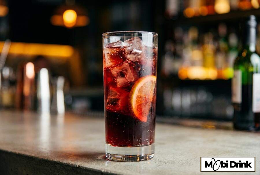 Baskijski drink Kalimotxo z wina i coli