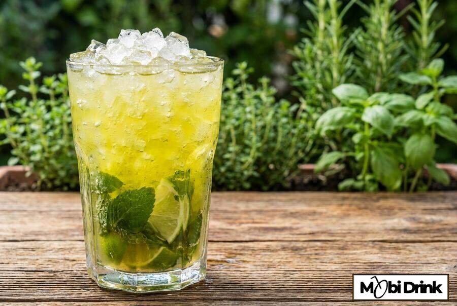 Miętowe Limoncello Mojito z kruszonym lodem