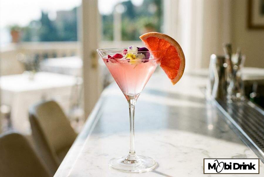Różowe Martini Rosato ze Sprite