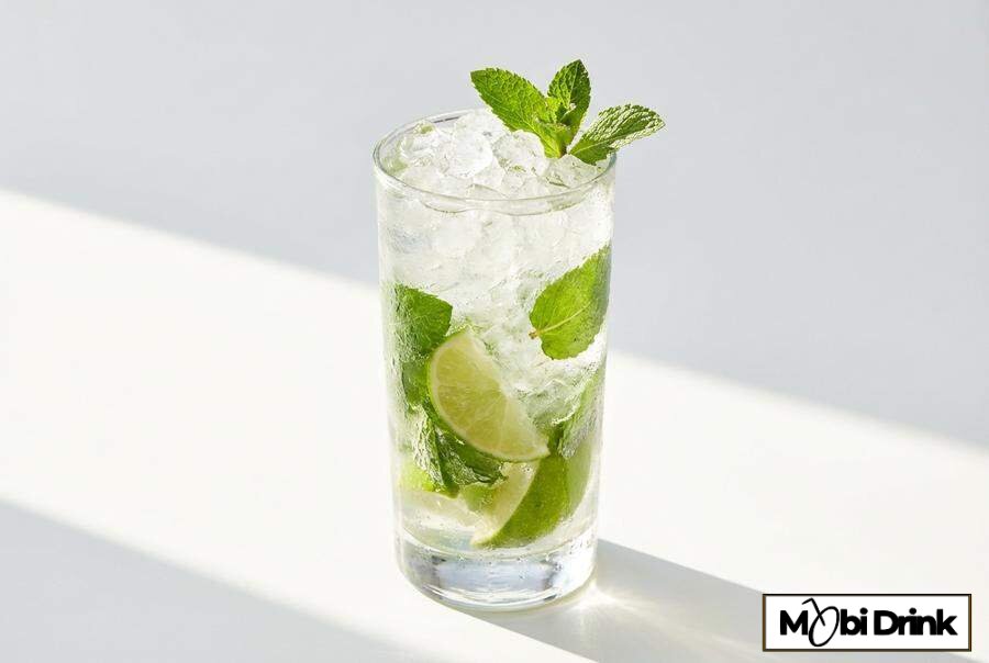 Orzeźwiające Mojito z dużą ilością mięty
