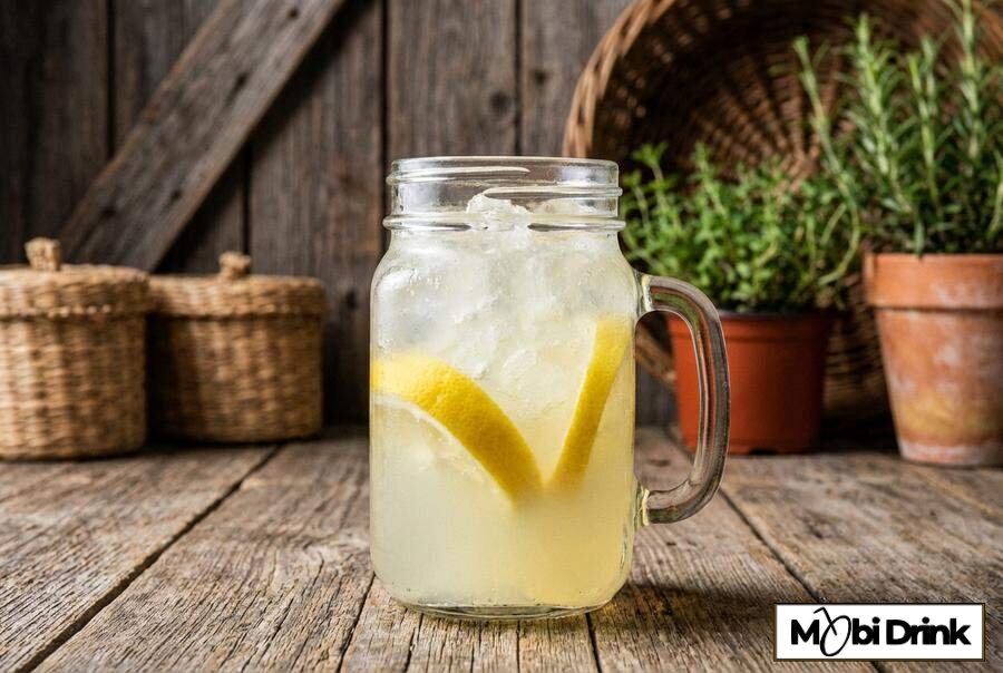 Letni drink Passion z lemoniadą