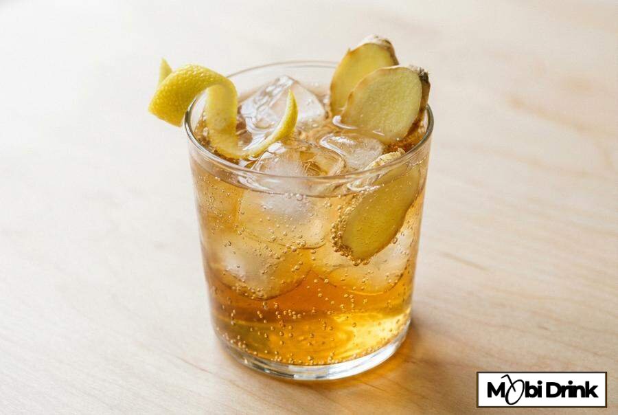 Prosty drink Pimm's z piwem imbirowym