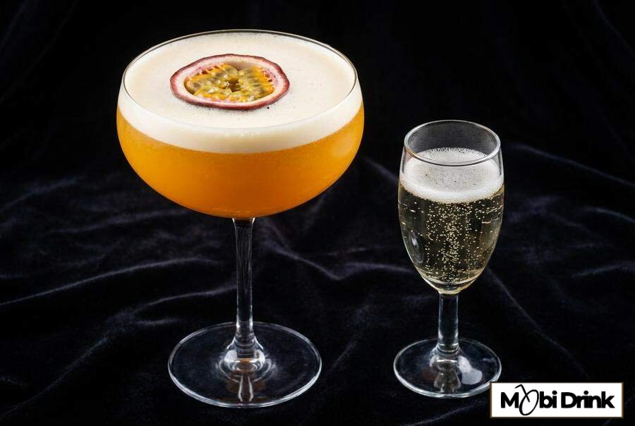 Pornstar Martini z połówką marakui i prosecco