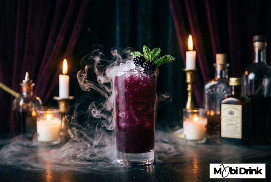 Fioletowy drink Purple Haze