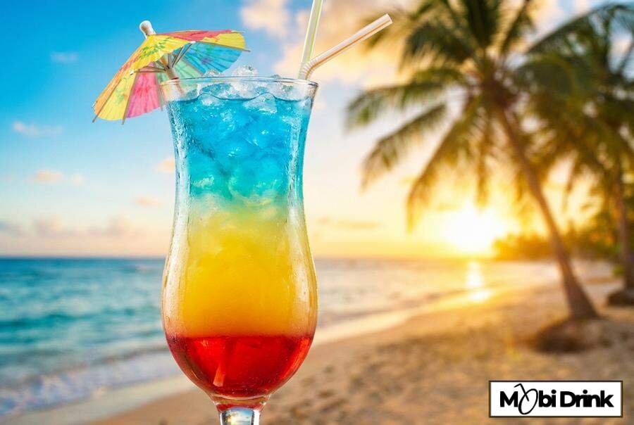 Tęczowy drink Rainbow Paradise