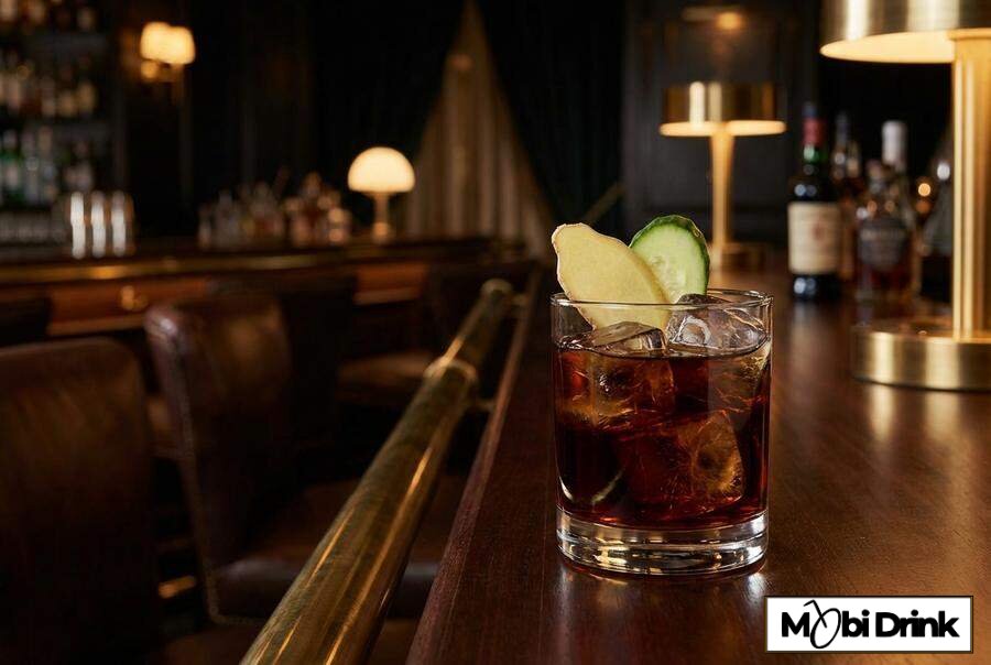 Klasyczny drink Ramazzotti z imbirem