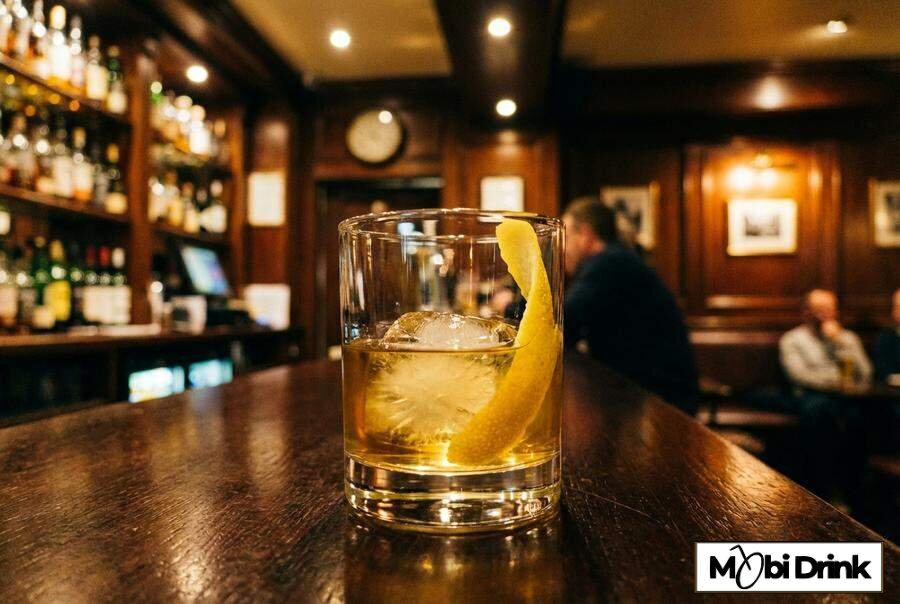 Drink Rusty Nail whisky z likierem miodowym