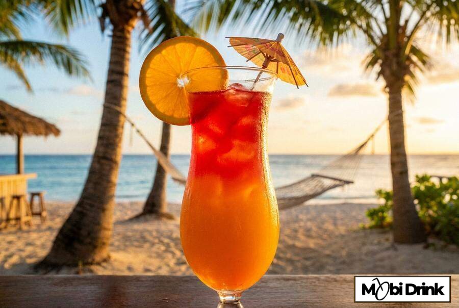 Kolorowy drink Sex on the Beach