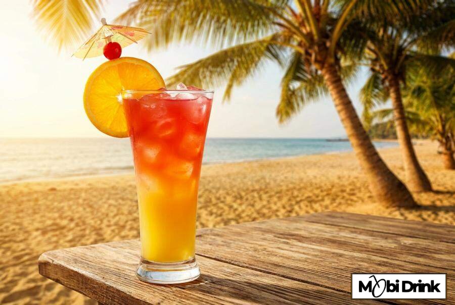 Kolorowy drink Sex on the Beach