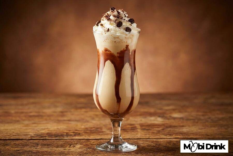 Drink Mudslide z sosem czekoladowym